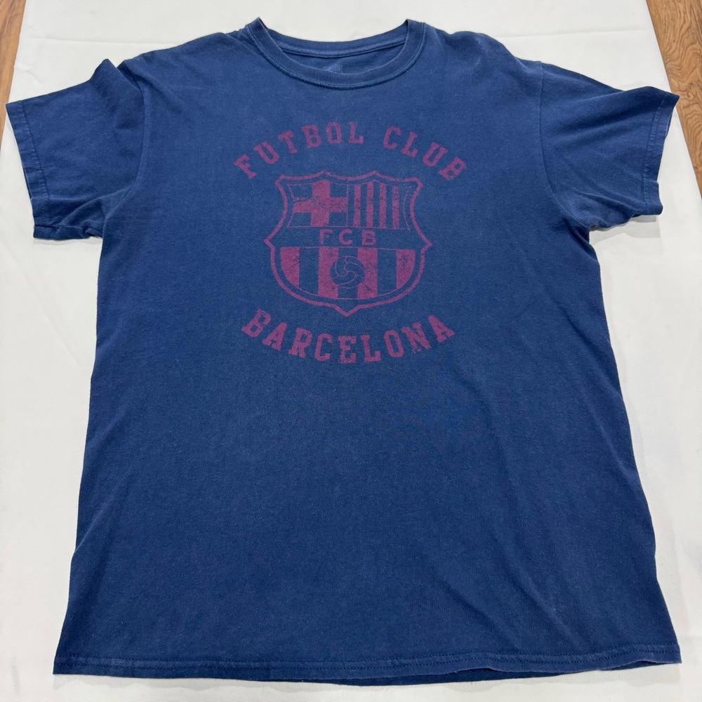 FC Barcelona Blue Graphic Tee